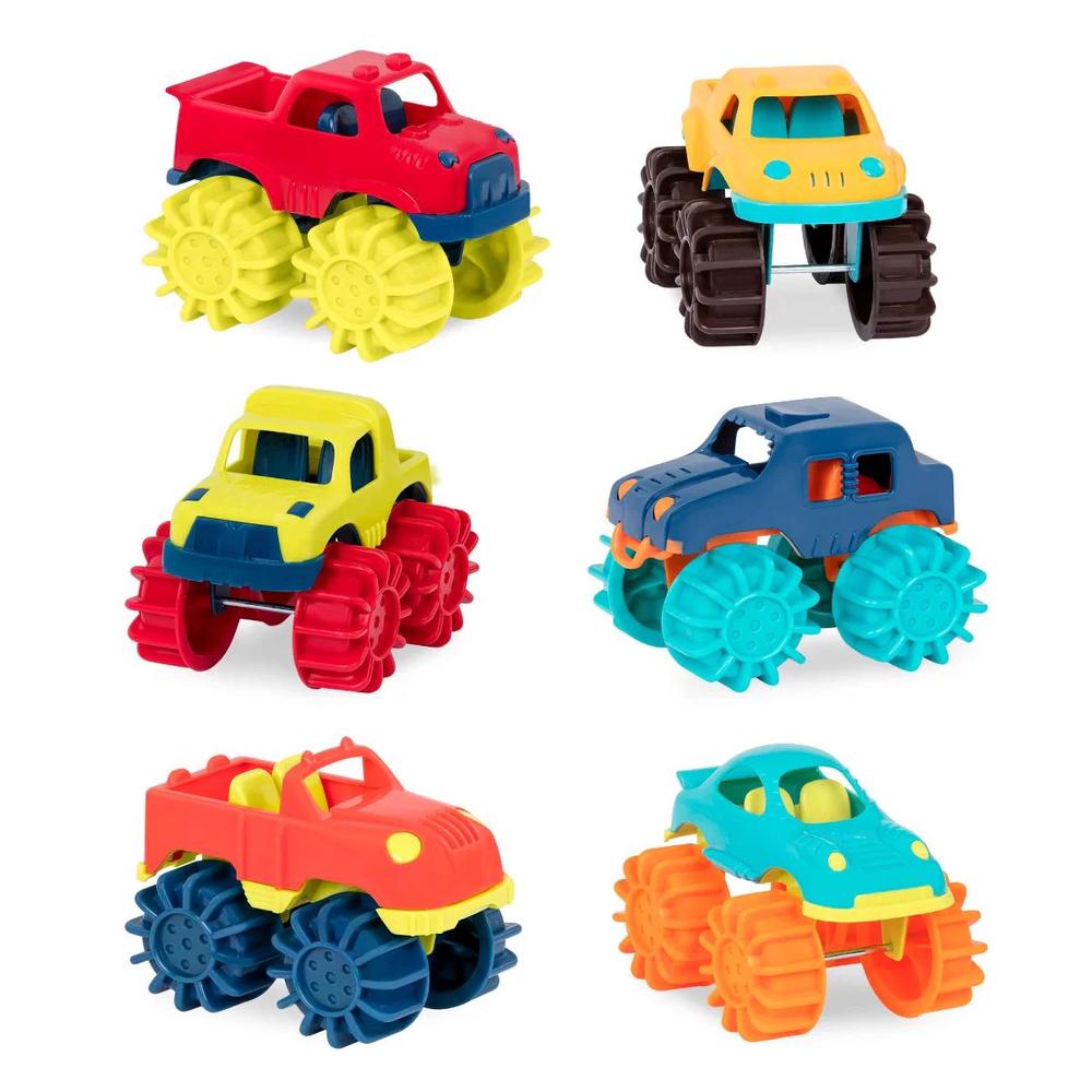 B. Toys Mini Monster Trucks, 0062243420892