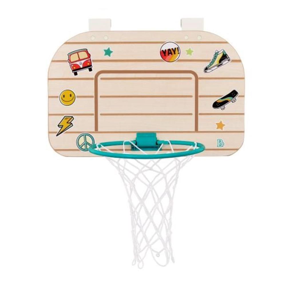 B. Toys B. Sports Over-The-Door Basketball Hoop, 0062243485662