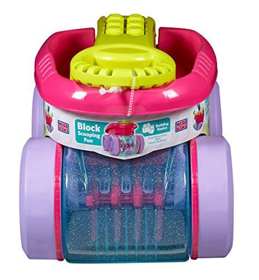 Mega Bloks Block Scooping Wagon Building Set Pink Buy online at The Nile