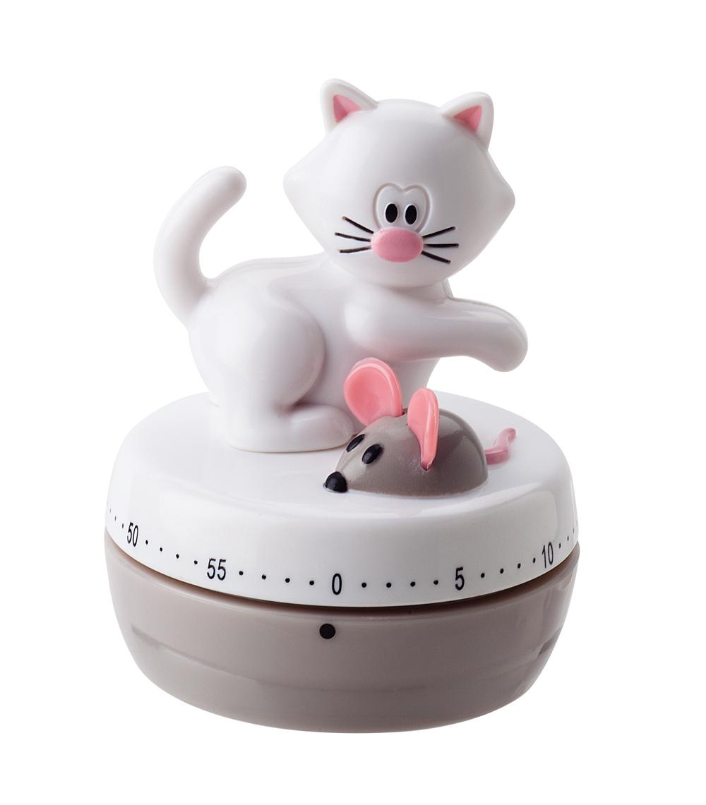 Joie Meow Timer (White) - 6.5x6.5x8cm, 0067742124449