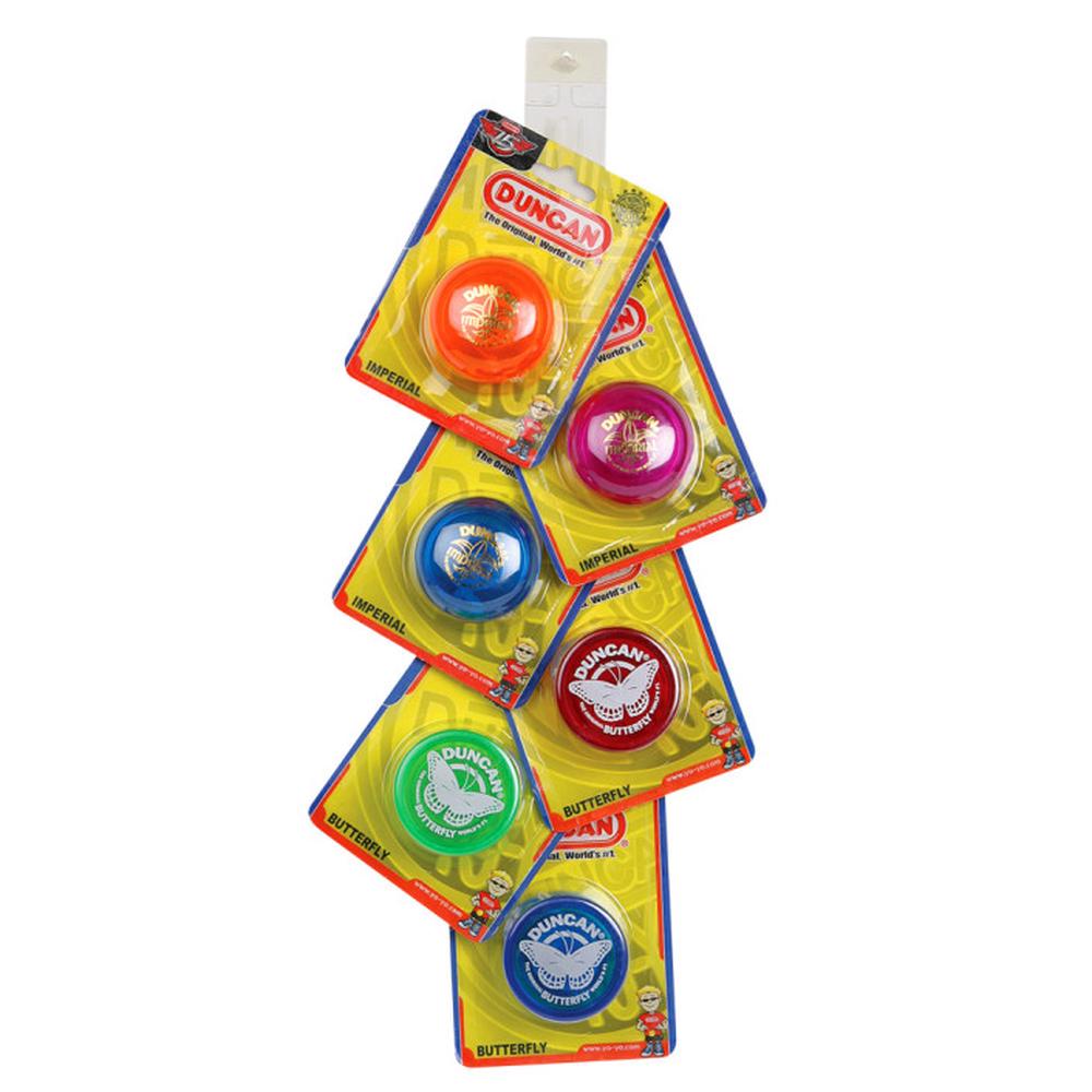 Duncan Yo Yo Classic Clip Strip, 18 Pieces, 0071617030186