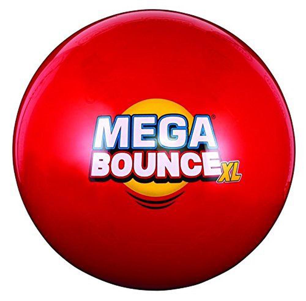 Duncan Toys Mega Bounce Ball Toy, X-Large, Blue/Red, 0071617047405