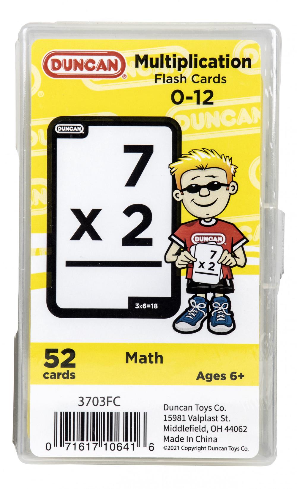 Flash Cards - Multiplication, 0071617106416