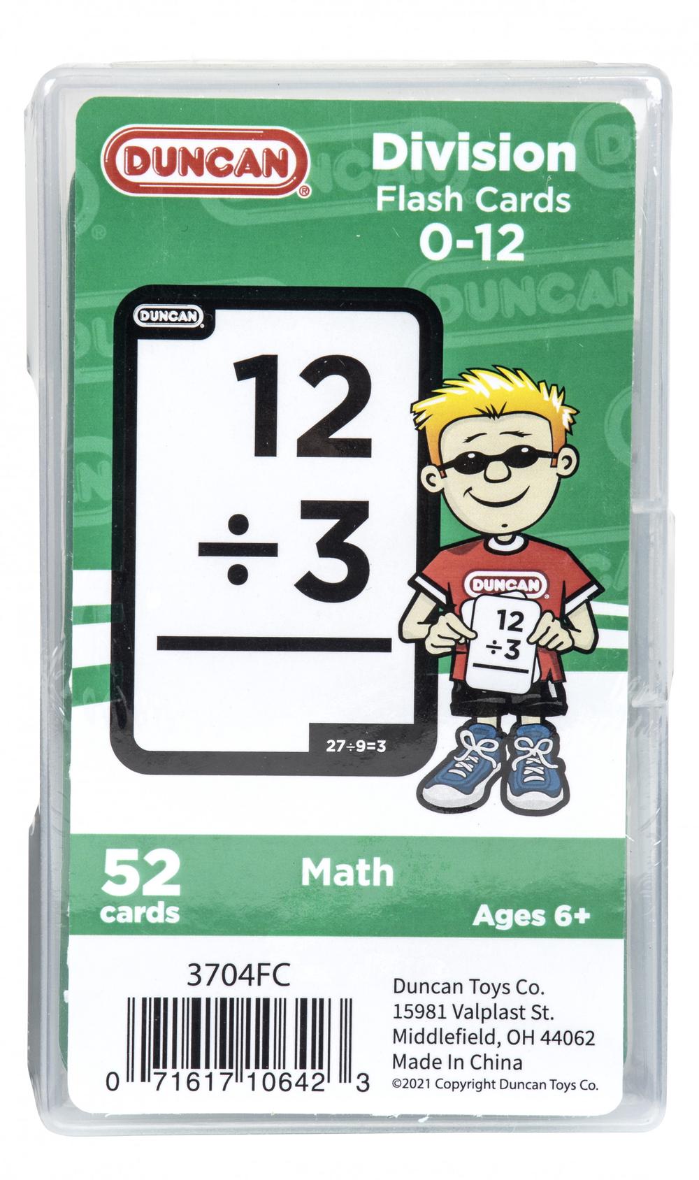 Flash Cards - Division, 0071617106423