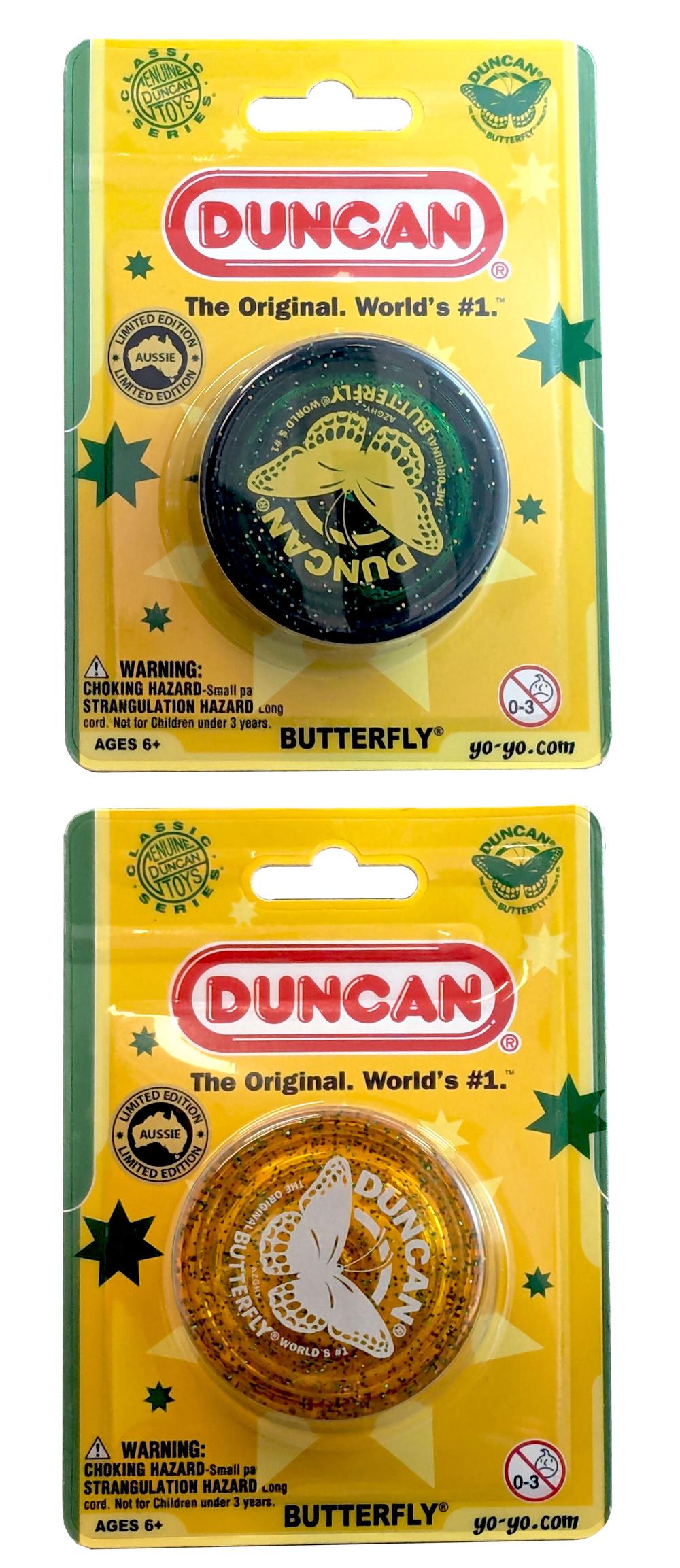 Duncan Yo Yo Butterfly Aussie Limited Edition, 0071617792374