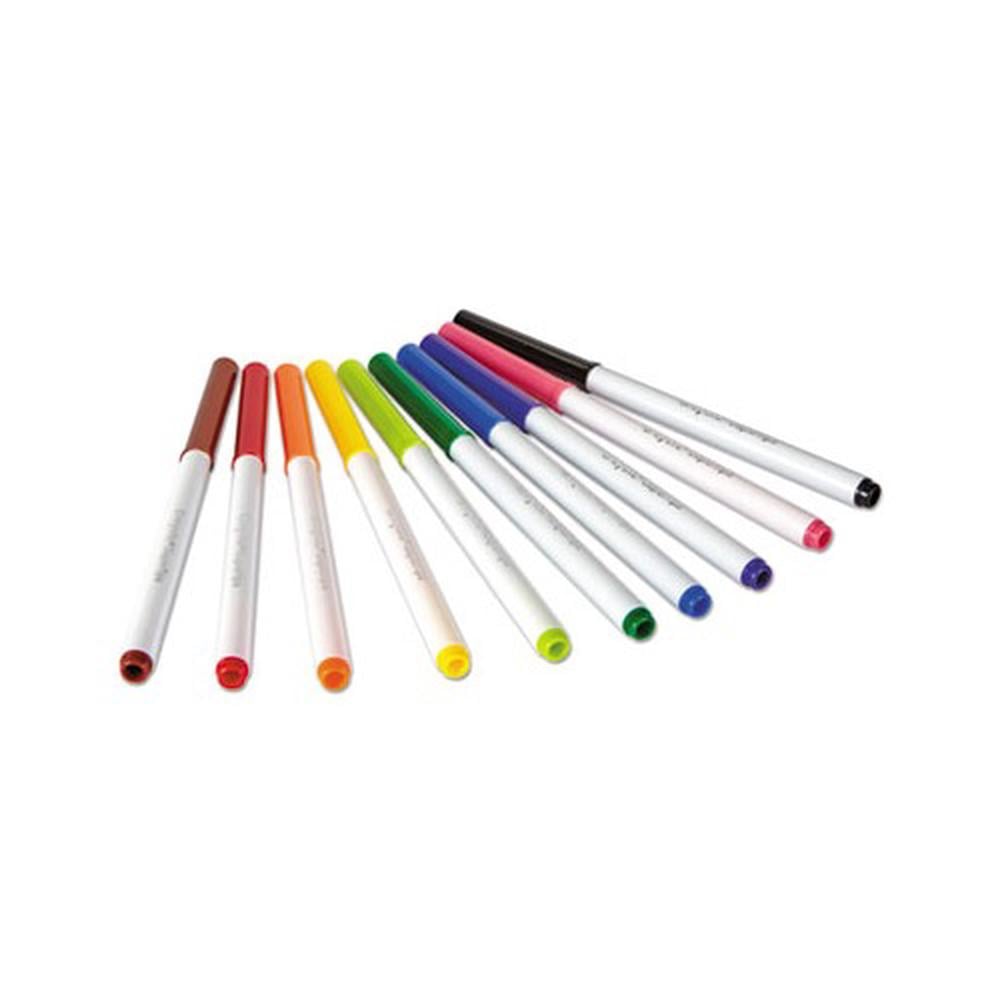 Crayola Super Tips Washable Markers, 10 Pack, 0071662086107