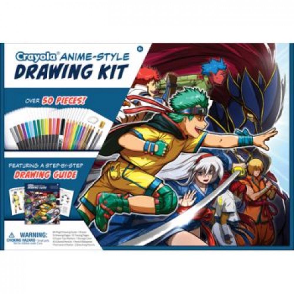 Anime-Style Drawing Kit, 0071662129330