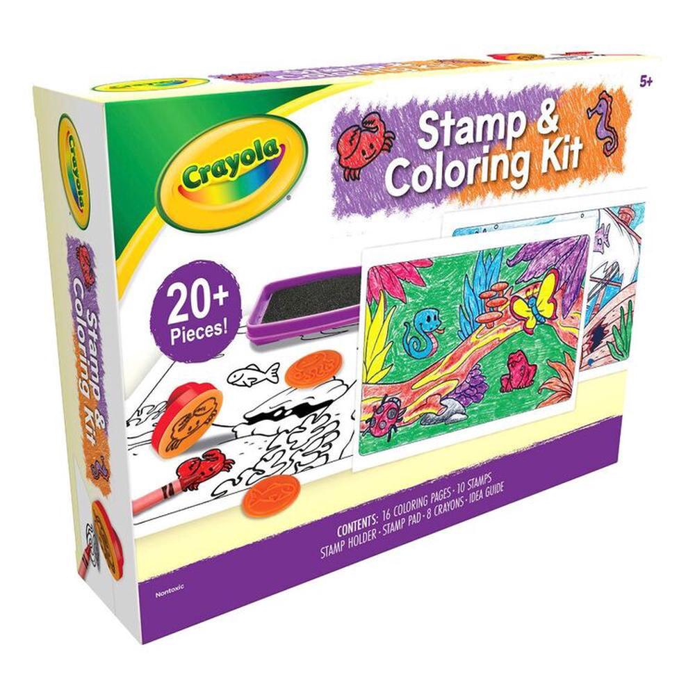 Stamp & Colouring Kit, 0071662207700