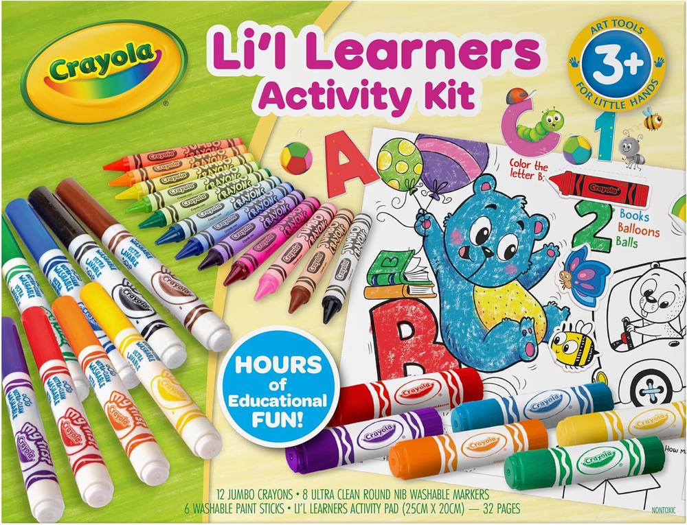 Crayola Li'l Learners Activity Kit, 0071662329518