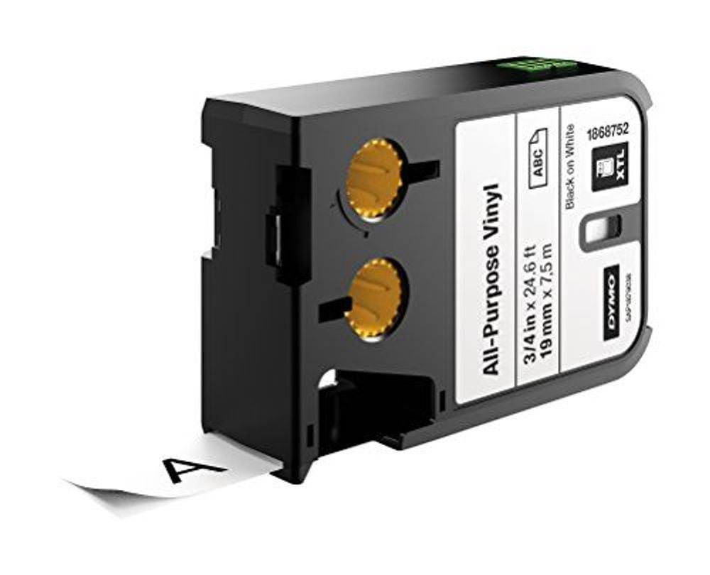 DYMO All-Purpose Labels for DYMO XTL Label Makers, Black on White, 3/4", 1 Roll (1868719) by DYMO - ISBN: 0071701001313