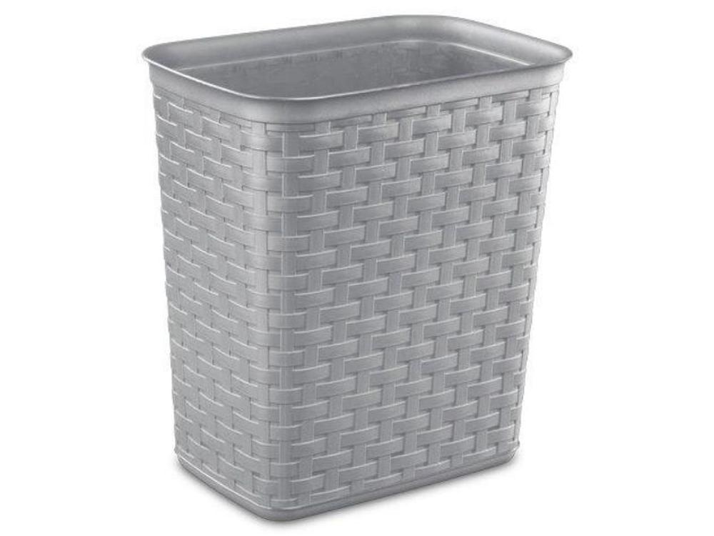 Weave Waste Basket (Espresso), 0073149099419