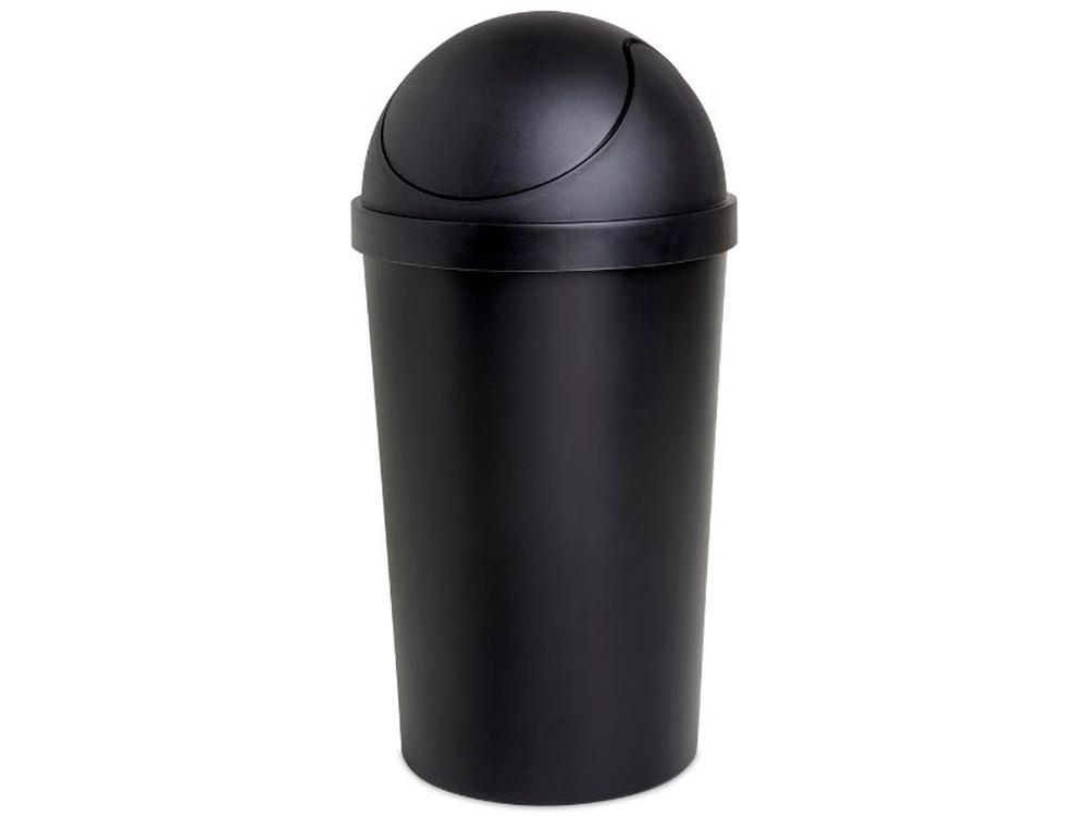 Swing Top Tidy Round (Black), 0073149108395