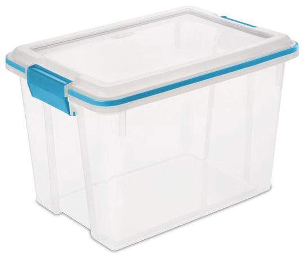 Sterilite Clear Gasket Box Clear, 0073149932433