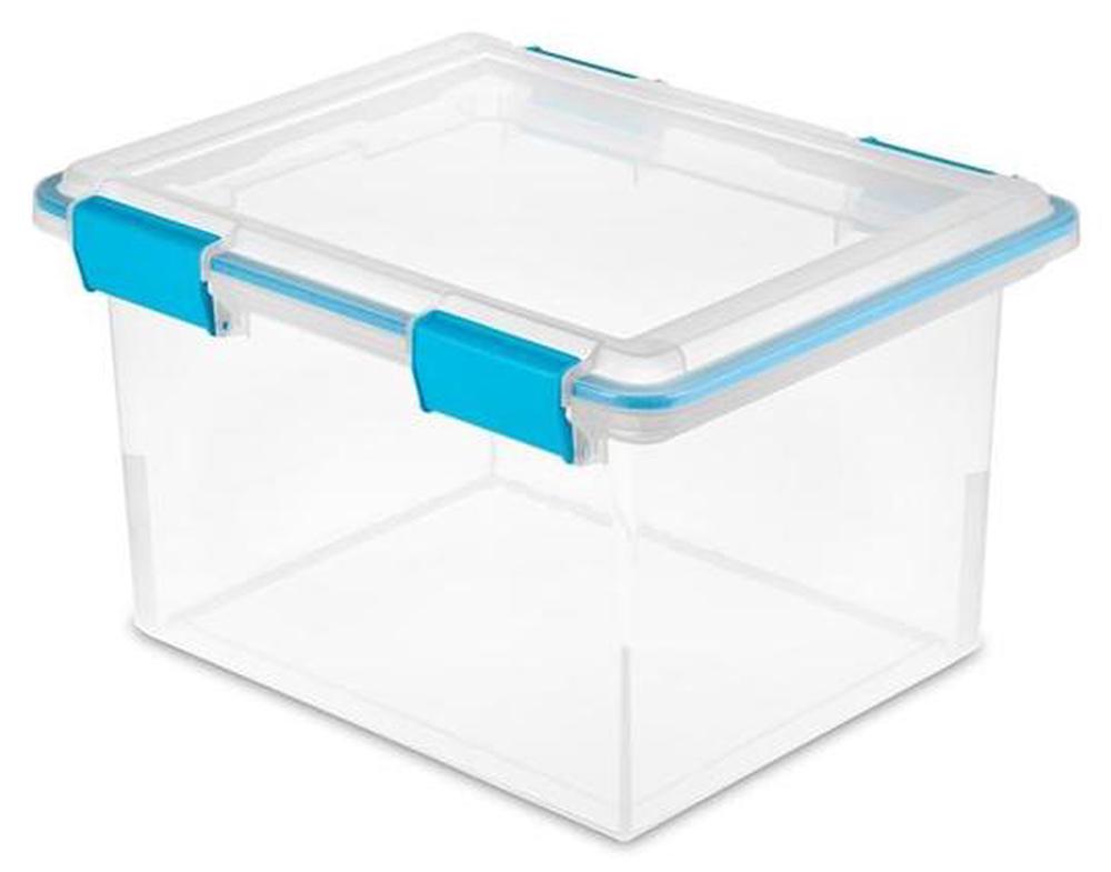 Sterilite Clear Gasket Box Clear, 0073149933430