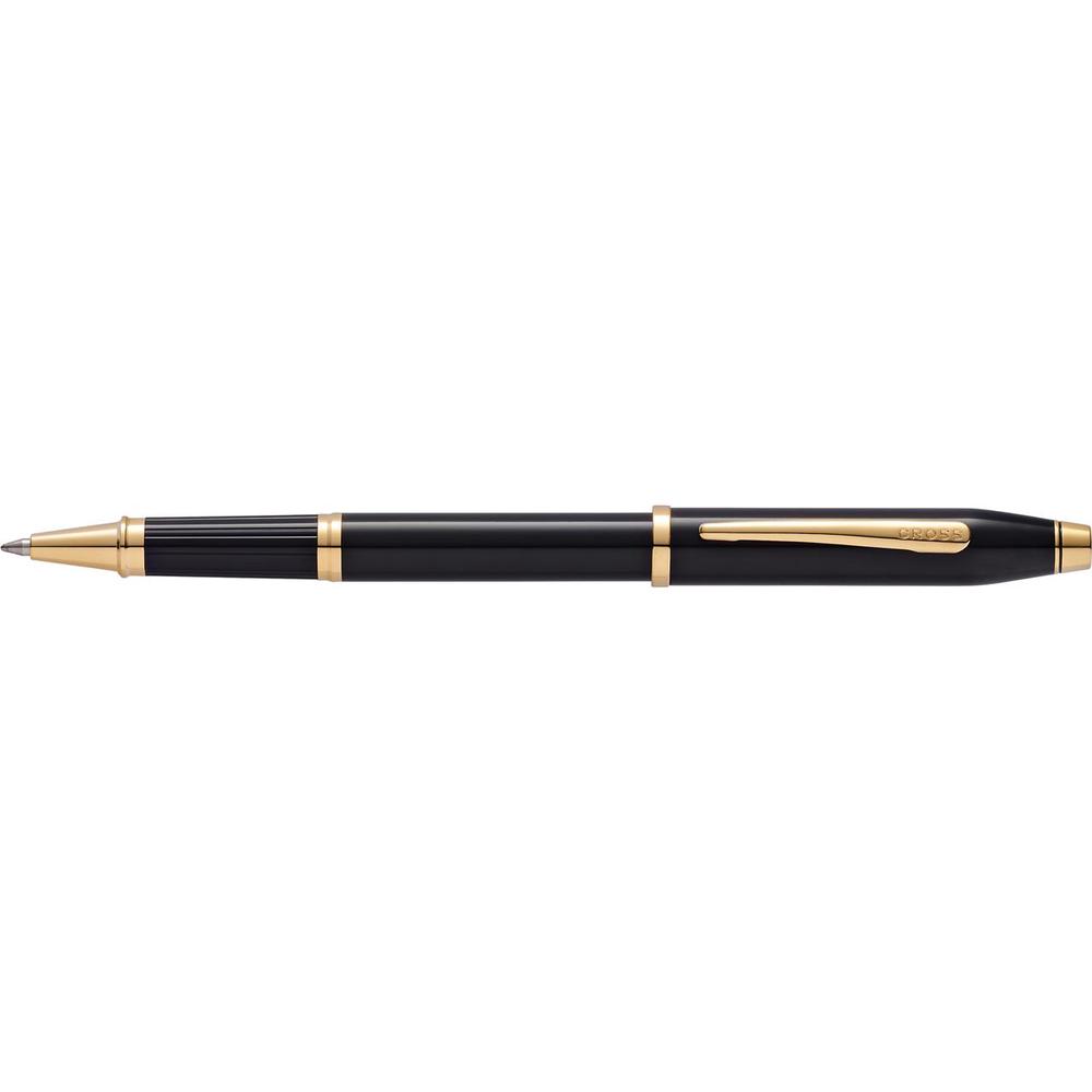 Century II Lacquer 23CT Rollerball Pen (Black), 0073228014081