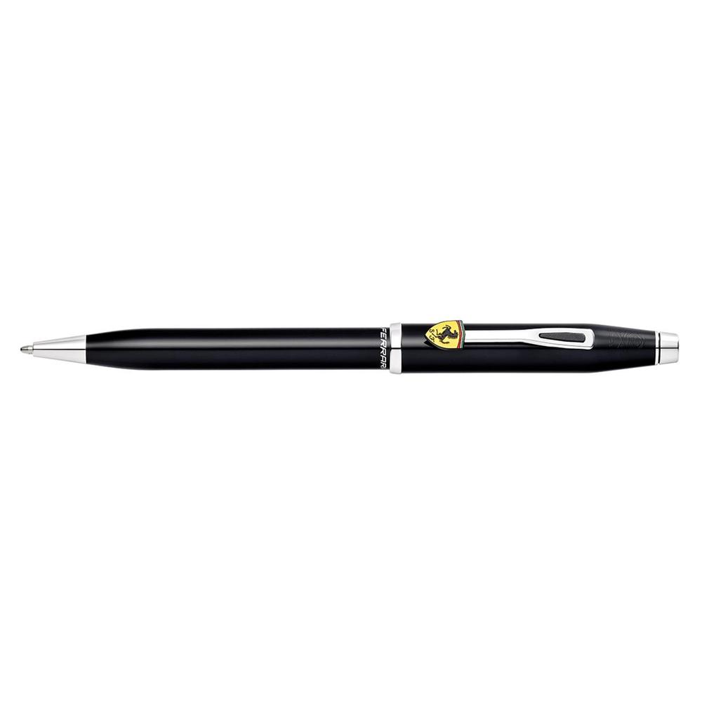 A.T. Cross Ferrari Century II Glossy Lacq Ballpoint Pen (Black), 0073228134918