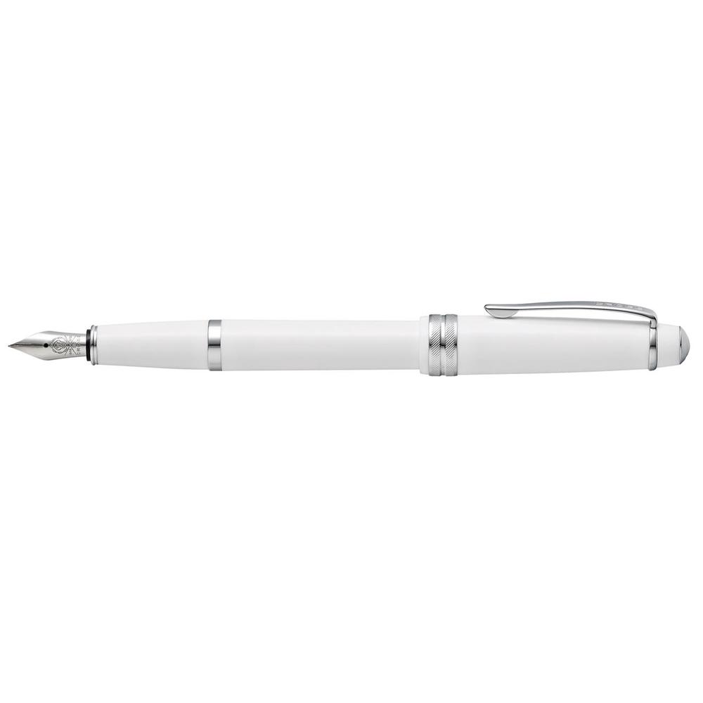 Bailey Light Fountain Pen, Medium Nib (White), 0073228138244