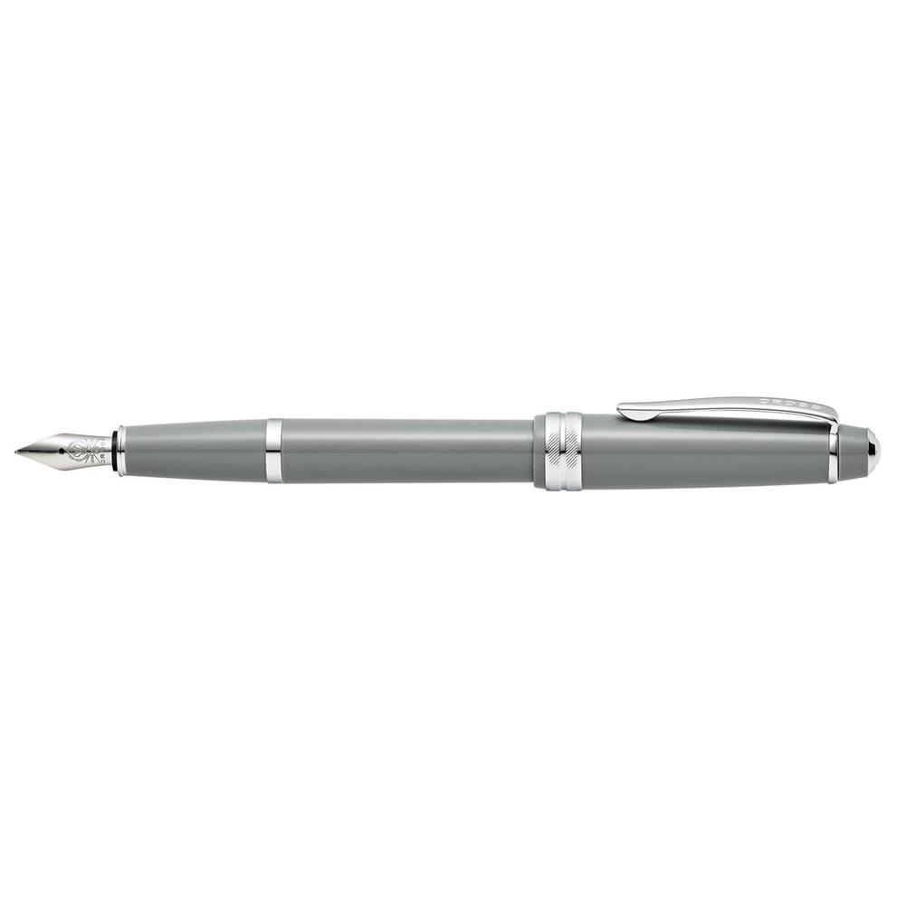 Bailey Light Fountain Pen, Fine Nib (Grey), 0073228138268