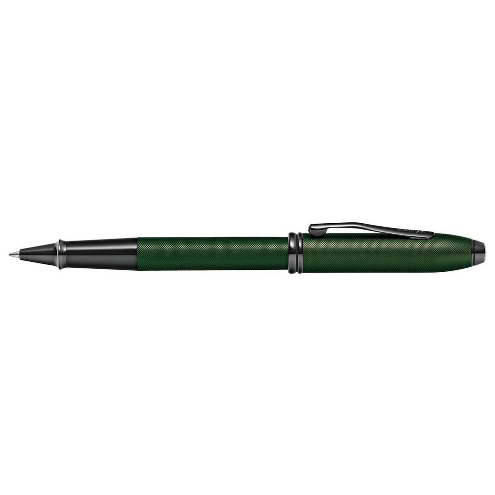 Townsend Microknurl & HP Black Rollerball Pen (Green), 0073228140391