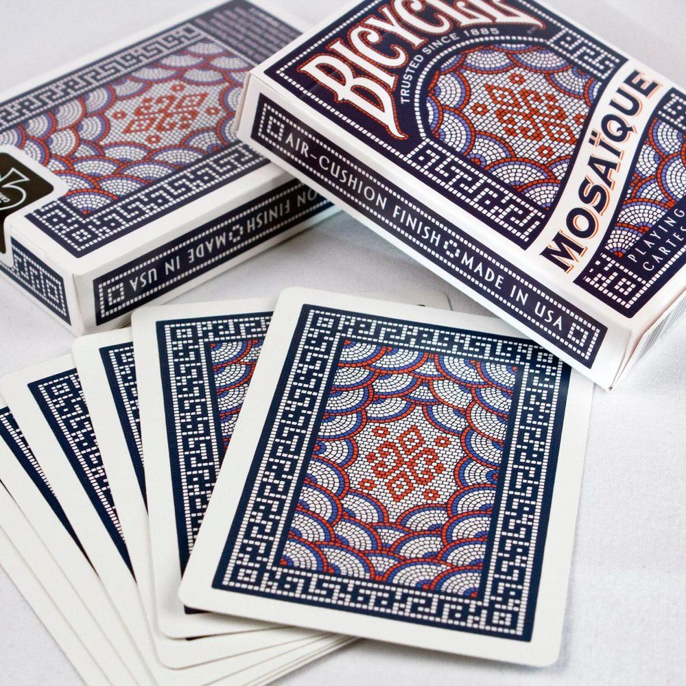 Bicycle Mosaique Playing Cards | Buy online at The Nile
