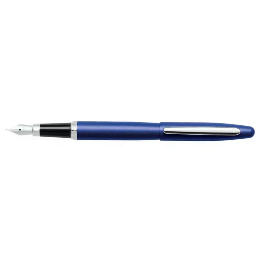 VFM Neon Blue Chrome Fountain Pen, 0074040113761