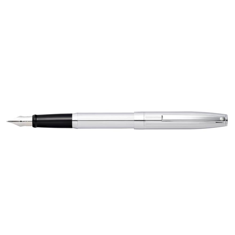 Sagaris Chrome/Engraved Fountain Pen, 0074040180725