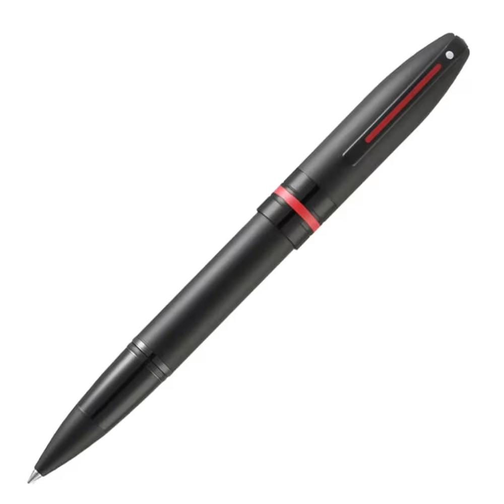 Sheaffer Icon Matt Black with Glossy Black PVD Trim Rollerball Pen, 0074040553512