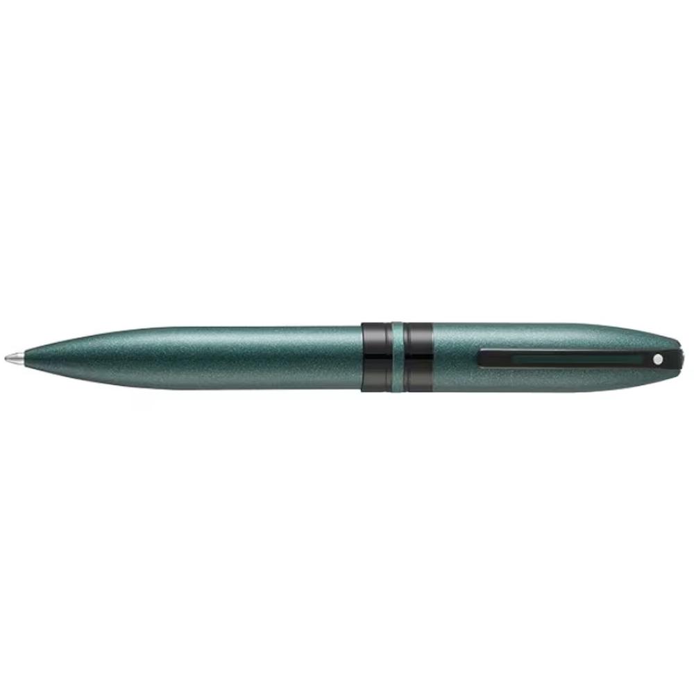 Icon Metallic Green with Glossy Black PVD Trim Ballpoint Pen, 0074040553543