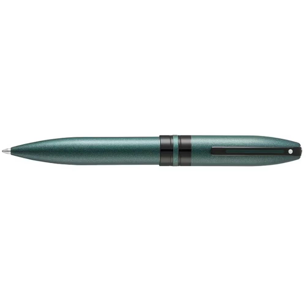 Icon Metallic Green with Glossy Black PVD Trim Rollerball Pen, 0074040553550