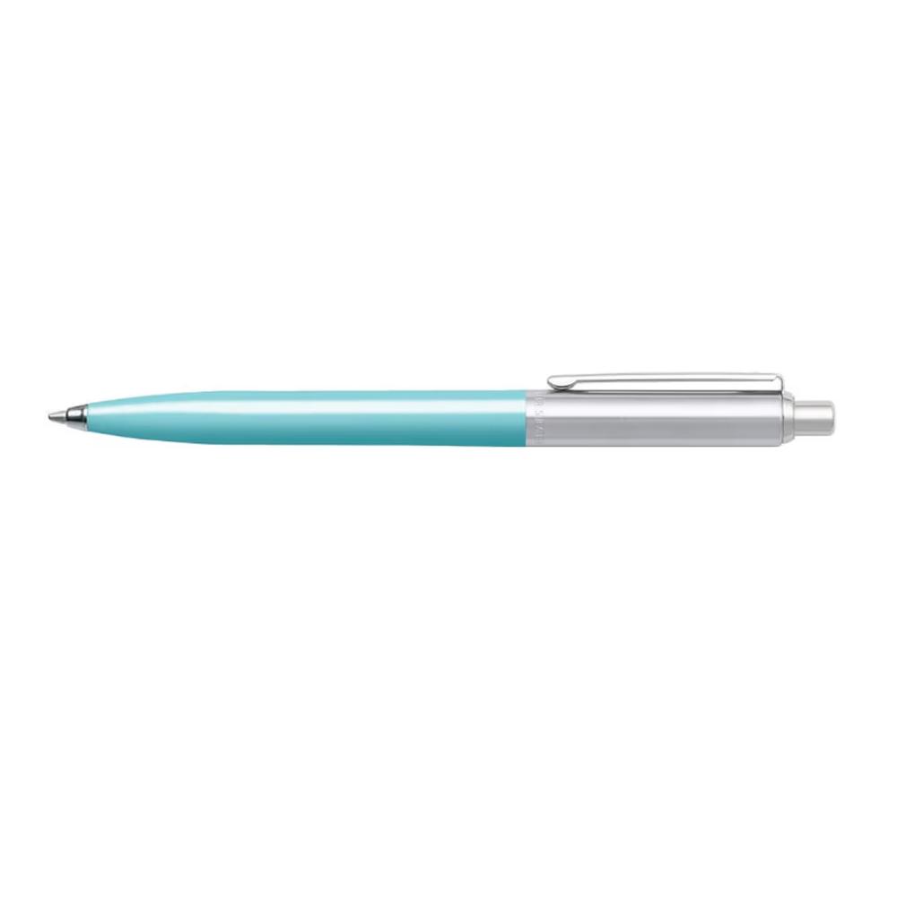 Sentinel Turquoise/Chrome Ballpoint Pen, 0074040961478