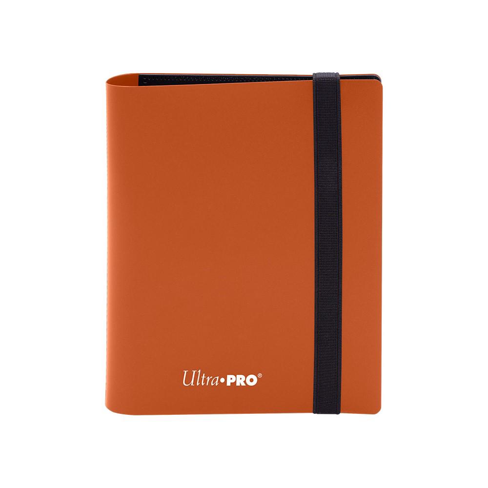 Ultra Pro 2-Pocket Eclipse PRO-Binder (Pumpkin Orange), 0074427153700