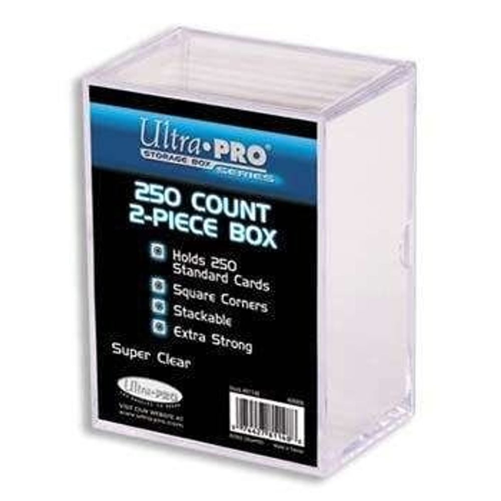 Pro Team Box Ultra Pro All Team 2-Piece Storage Box, 250 Count, Clear | Buy online ...