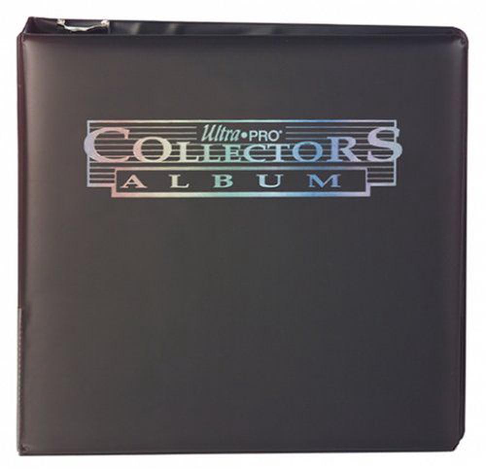 Ultra Pro 3 Ring Collector Album Black, 0074427814069