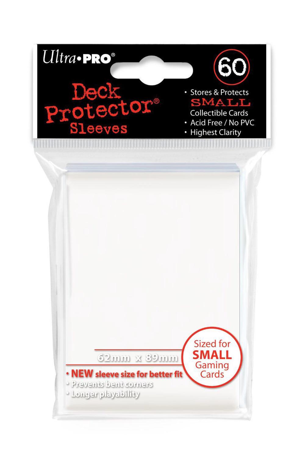 Ultra Pro 60 Yu-Gi-Oh Mini Deck Protector (White), 0074427826796