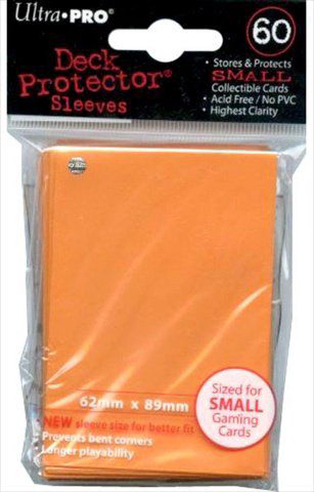 Ultra Pro 60 YuGiOh Mini Deck Protector (Orange) Buy online at The Nile