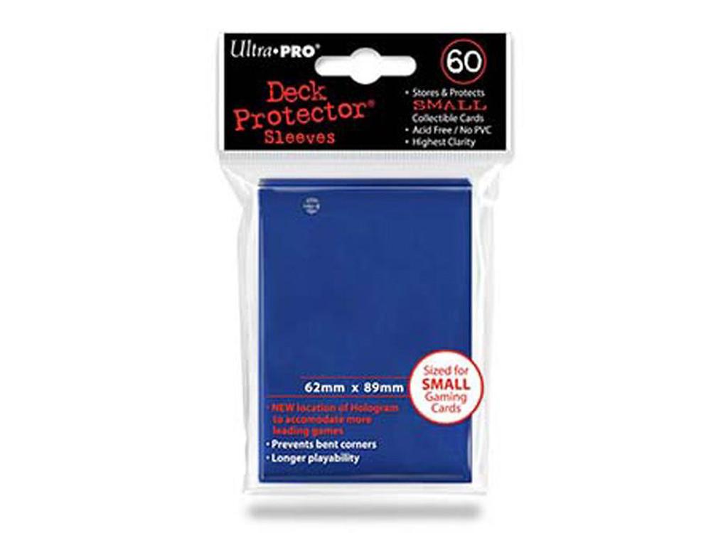 Ultra Pro 60 Deck Protector Sleeves Small (Blue), 0074427829650