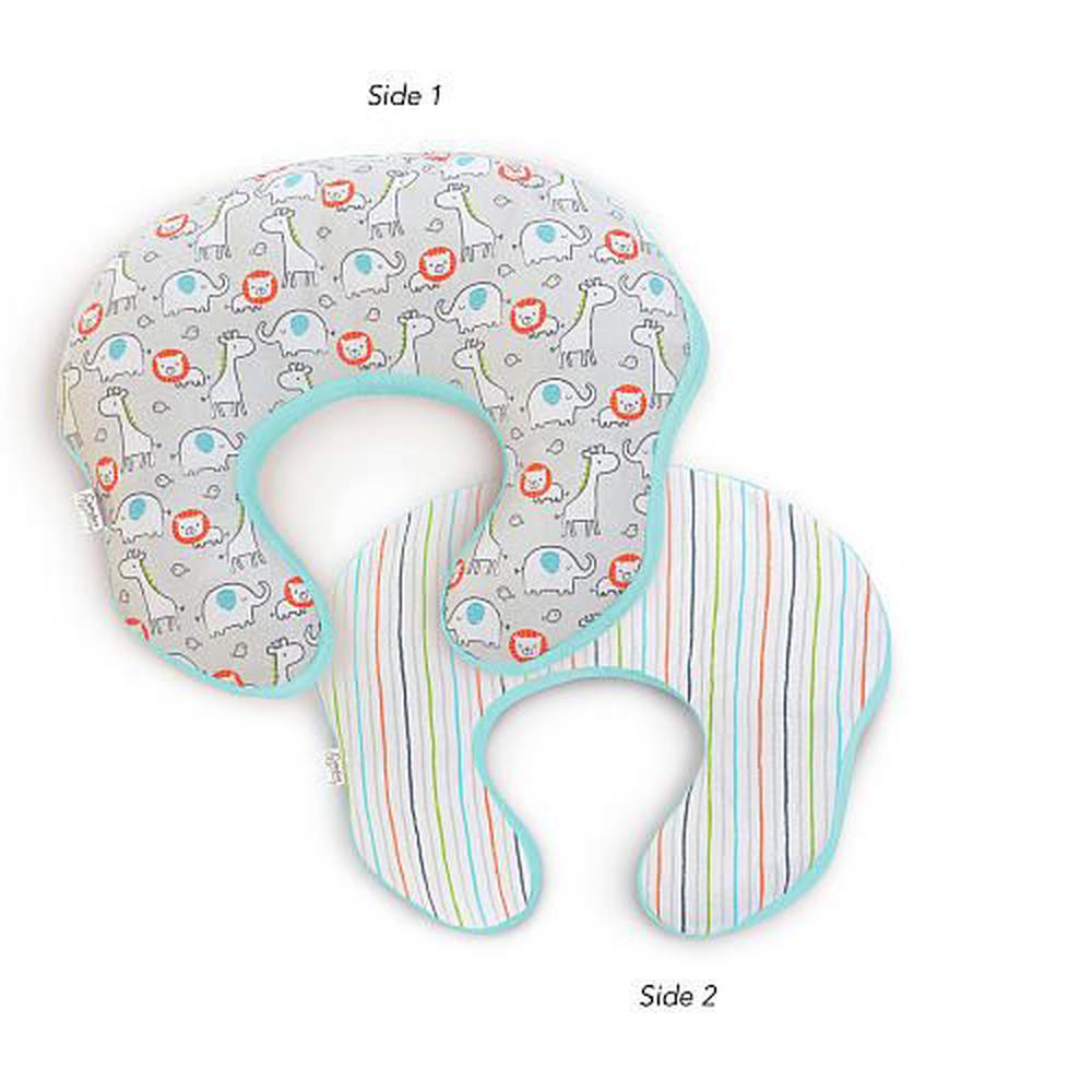 Comfort Harmony Mombo Covered Nursing Pillow Safari N Stripes