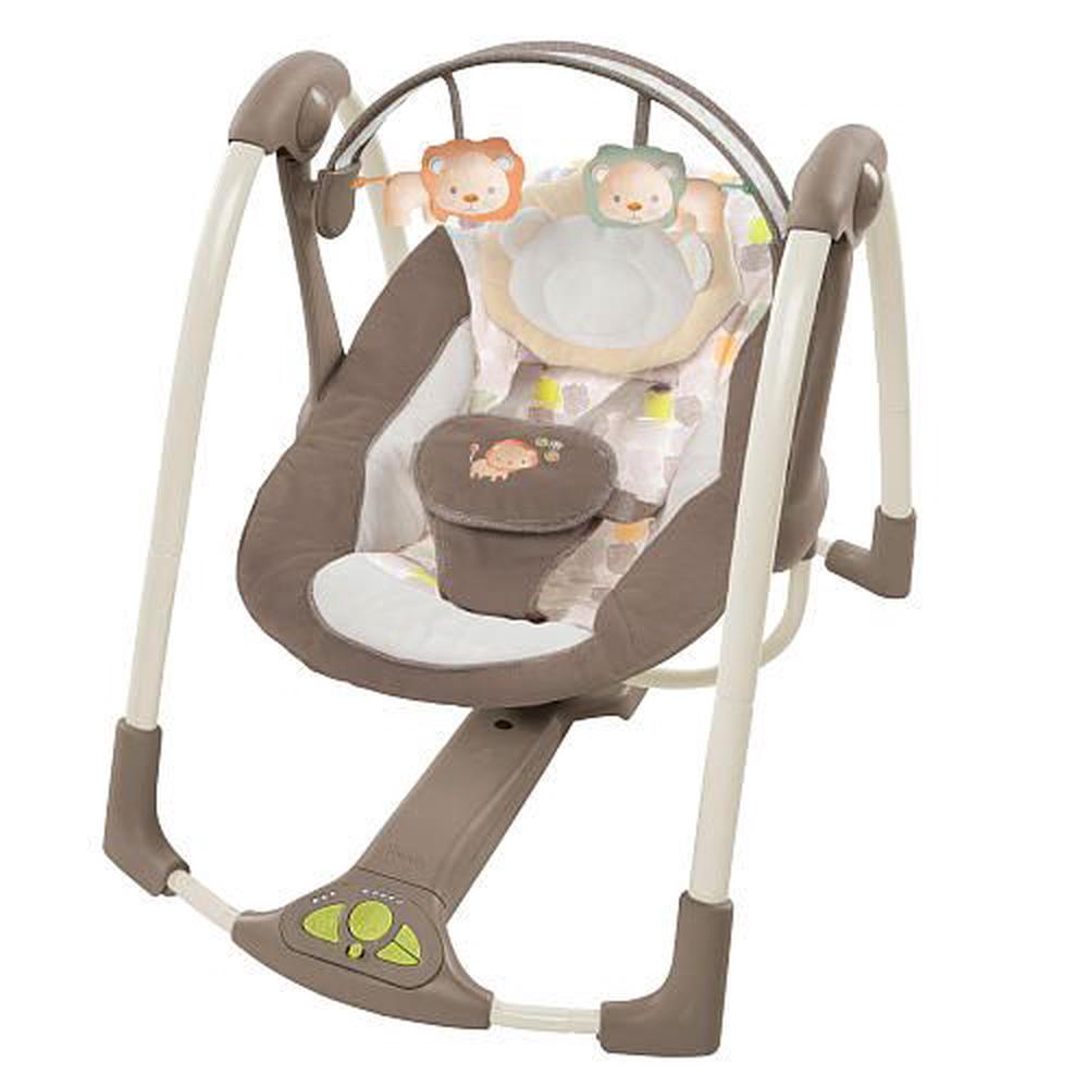 Ingenuity Power Adapt Portable Swing Lullaby Leo Buy online at The Nile