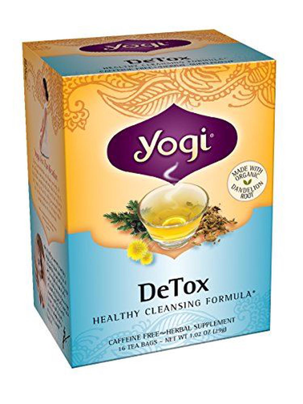 Lose Weight With Yogi Detox Tea Yogi Teas Detox,16 Tea Bags | Buy online at The Nile