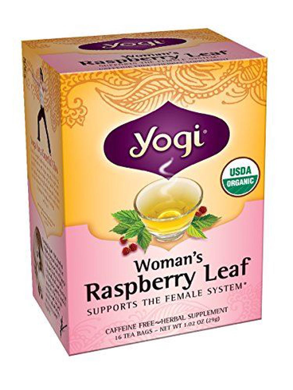 Yogi Teas Yogi Herbal Tea Womans Raspberry Leaf 16 Tea Bags Buy