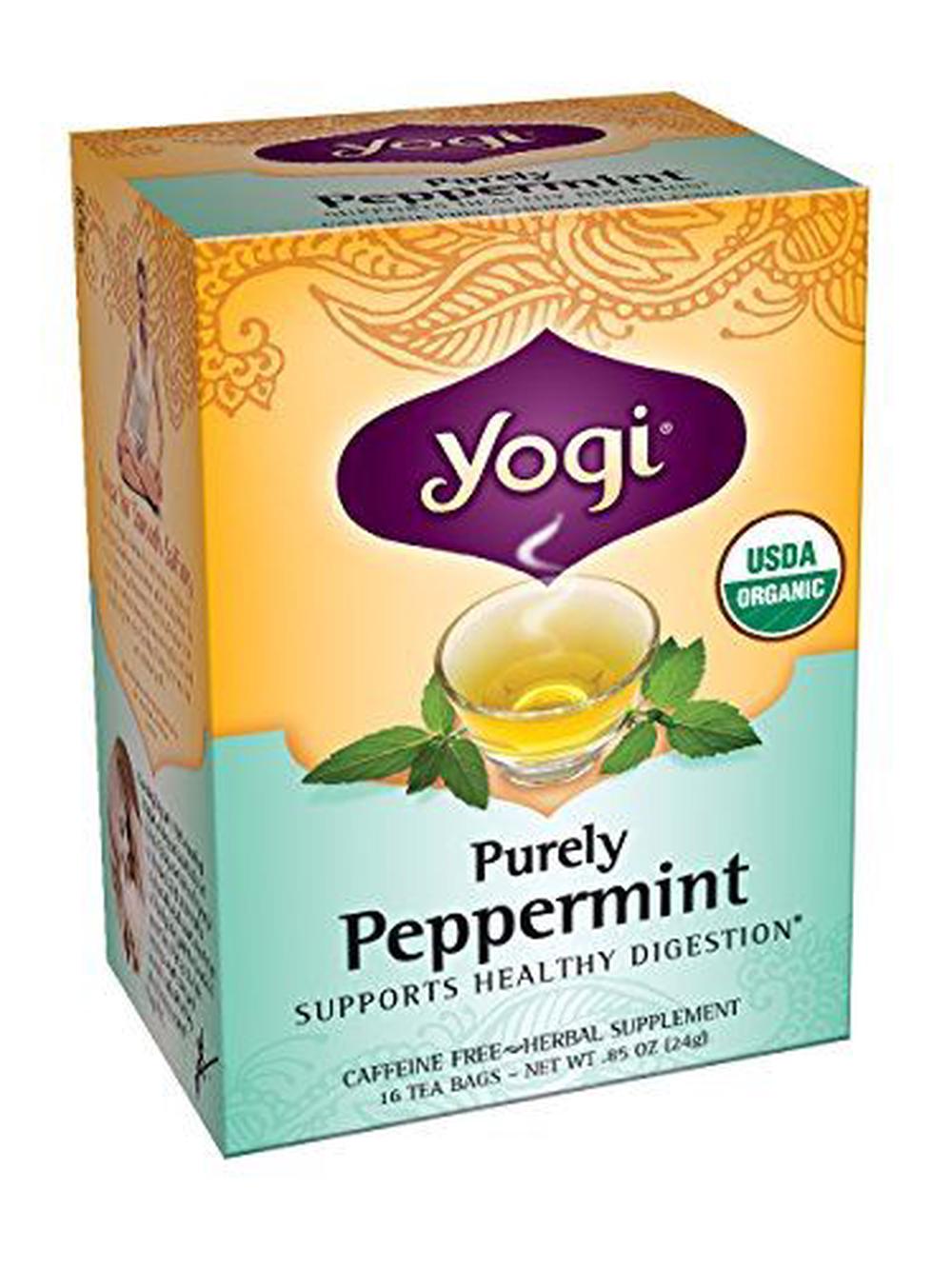 Yogi Teas Yogi Purely Peppermint Tea, 16 Tea Bags Buy online at The Nile