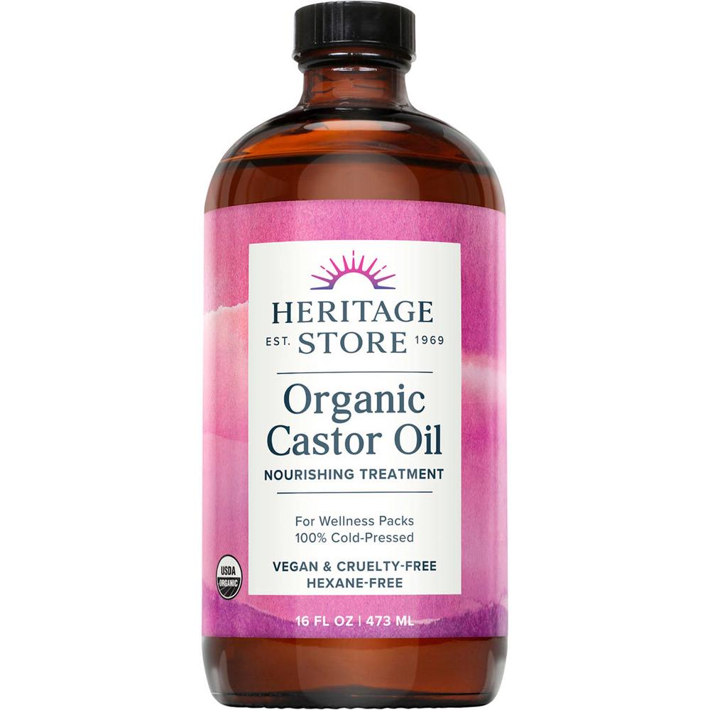 Organic Castor Oil - 473mL, 0076970221219
