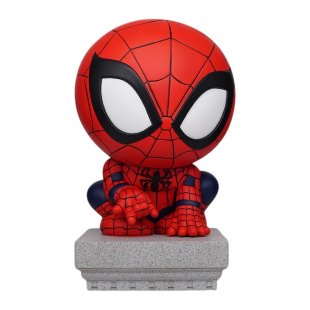 SpiderMan - SpiderMan Crouching PVC Bank - 5.9 Inch, 0077764693694