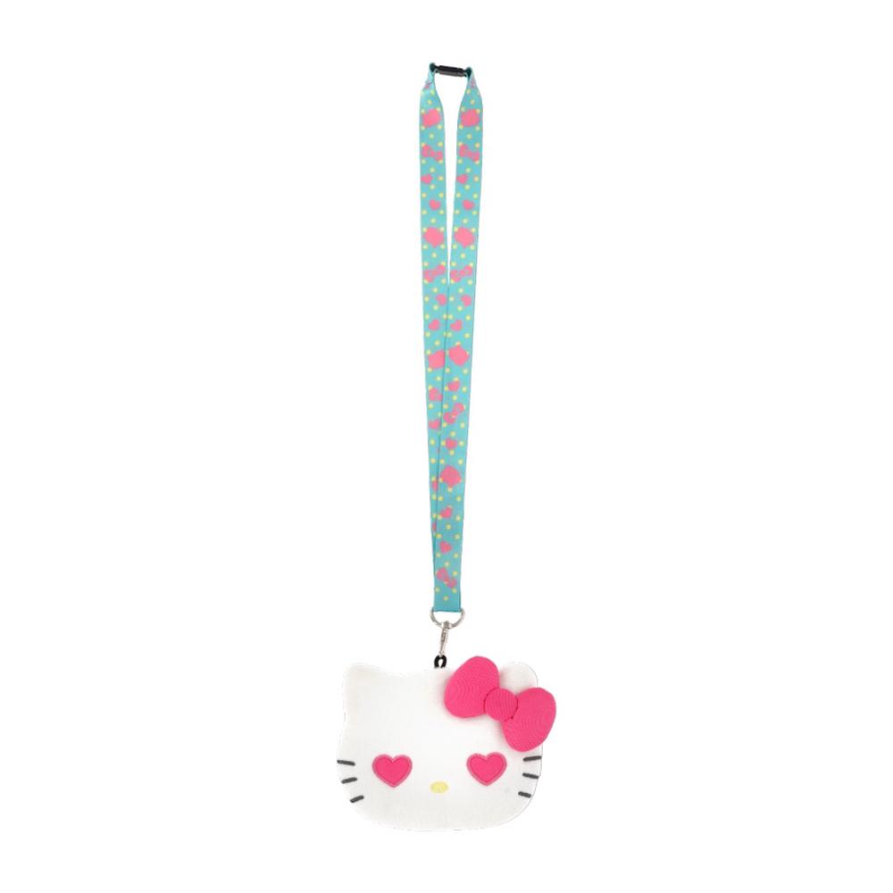 Monogram International Inc. Hello Kitty - Lanyard with Plush Pouch, 0077764780196