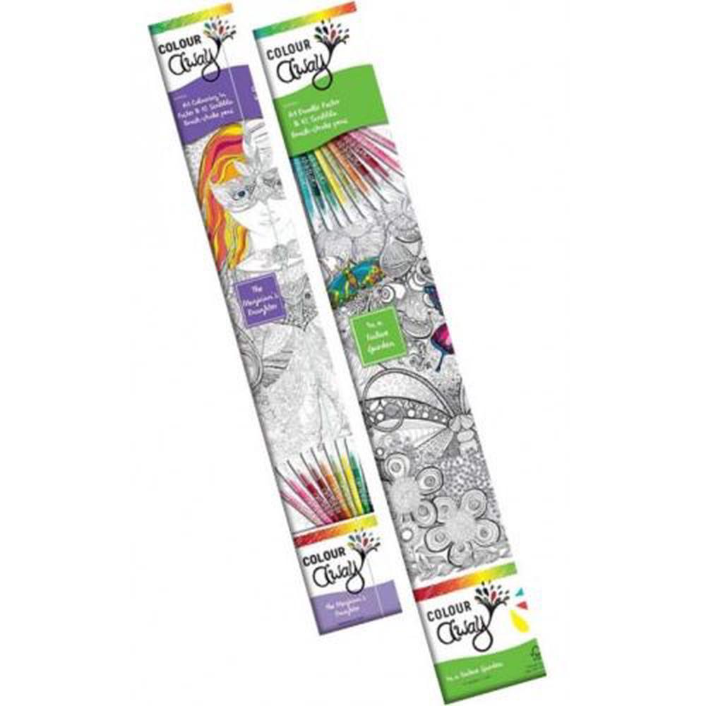 In a Native Garden Colouring In Poster Kit, 0079943974747