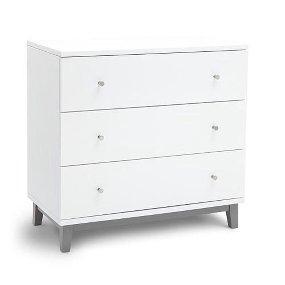 Delta Children Tribeca 3 Drawer Dresser White Gray Buy Online