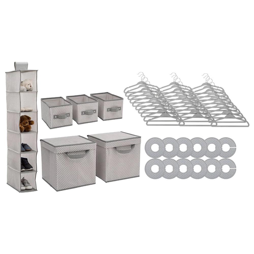Delta Children Nursery Storage Set, 48 Piece, 0080213080686