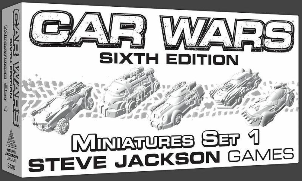 Car Wars 6th Edition Miniatures Set 1, 0080742096882