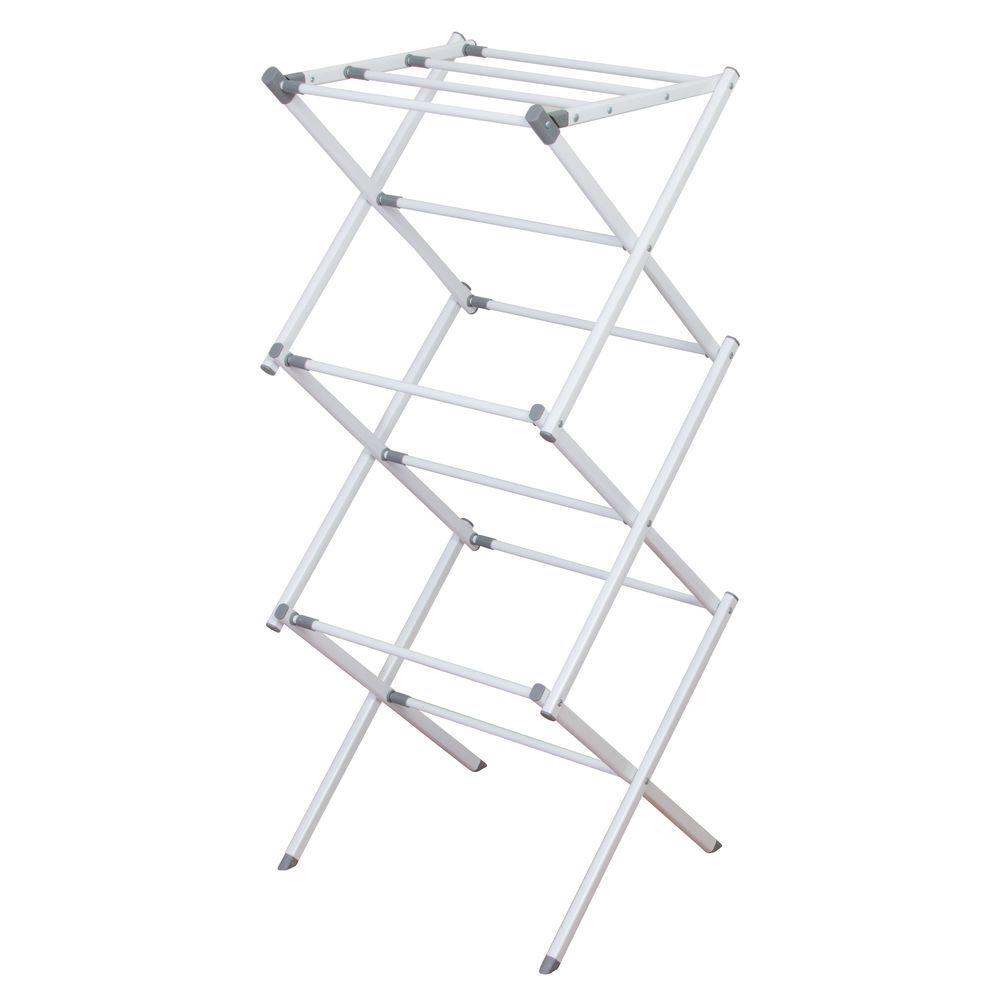 Interdesign Brezio Laundry Drying Rack with 3 Tiers Buy online at