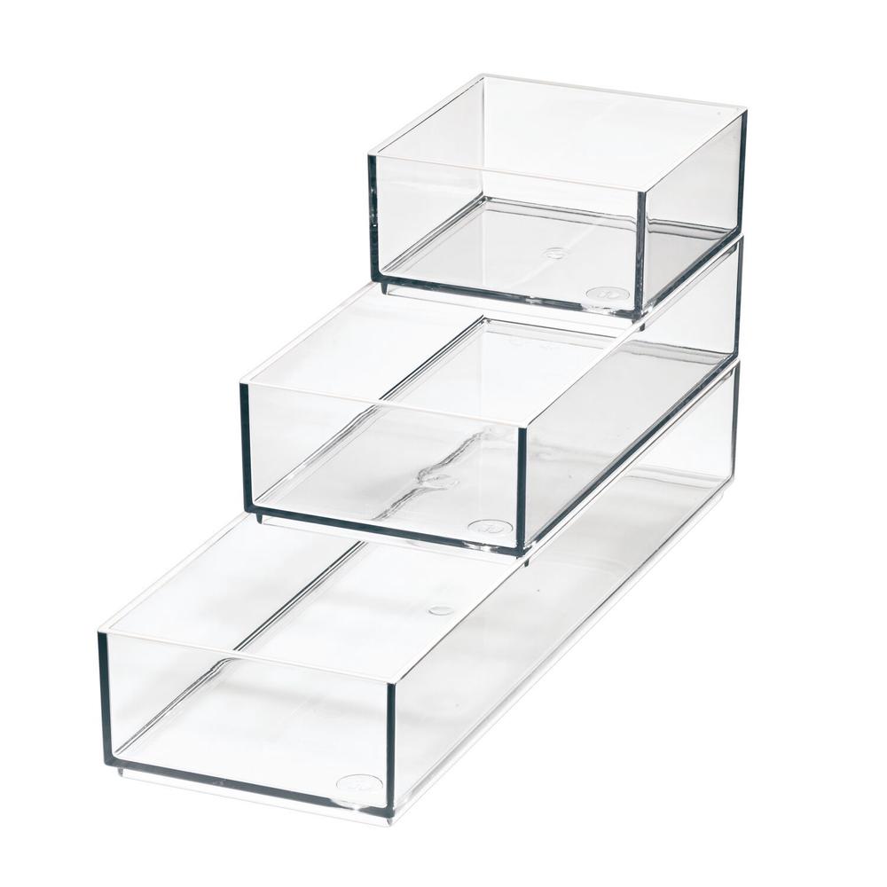iDesign Stack & Slide Organizers, Set of 3, 0081492402787